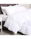Melange Home Tempsolution Cooling/warming Comforter With 300 Thread Count Cotton Percale Shell In White