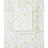 Melange Home 400 Thread Count Butter Floral 4-piece Sheet Set In Yellow