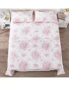 Melange 400tc Cotton Toile Sheet Set