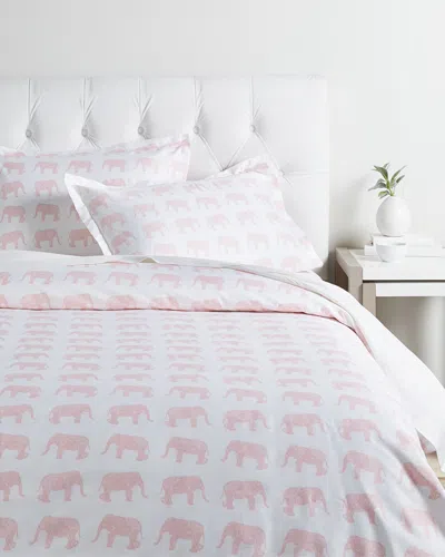 Melange Home 400 Thread Count Elephant Duvet Set In Multi
