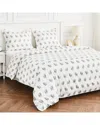 Melange Mélange Home 400 Thread Count Sheep Duvet Set In Multi