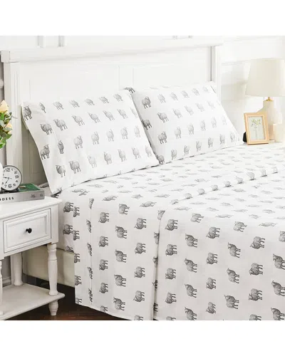 MELANGE MÉLANGE HOME 400 THREAD COUNT SHEEP PILLOWCASE SET