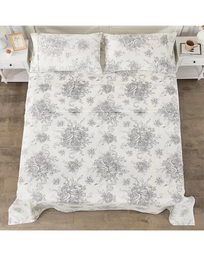 Melange Home 400 Thread Count Toile Sheet Set