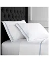 Melange Home 600 Thread Count Embroidered Sheet Set In Multi