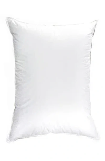 Melange Home 650 Fill Power Down 300 Thread Count Pillow In White