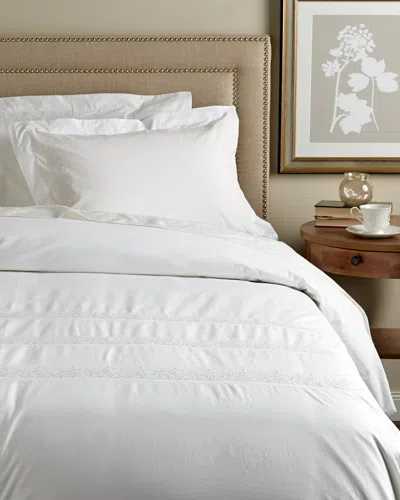 Melange Home Baby's Breath Embroidered 300 Thread Count Duvet Set