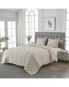 Melange Mélange Home Classic Vintage Stonewashed Cotton Quilt Set