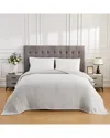 Melange Home Cloud Cotton Gauze Blanket In Grey