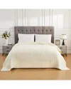 Melange Home Cloud Cotton Gauze Blanket In White