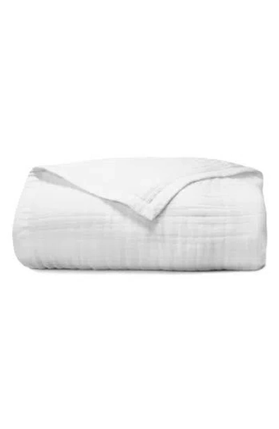 Melange Home Cloud Cotton Gauze Blanket In White