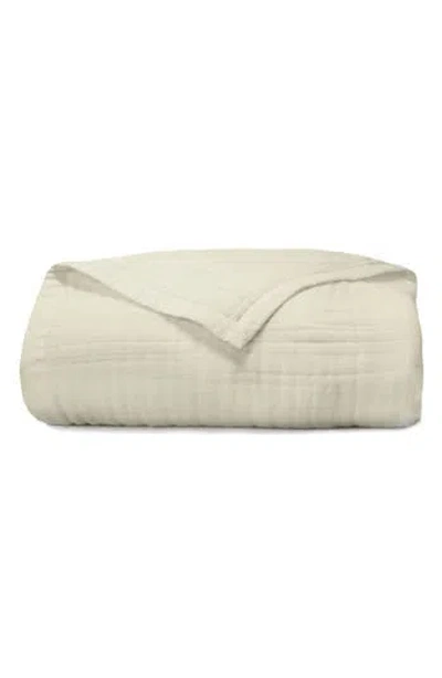 Melange Home Cloud Cotton Gauze Blanket In White