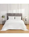 Melange Home Cloud Cotton Gauze Quilt In White