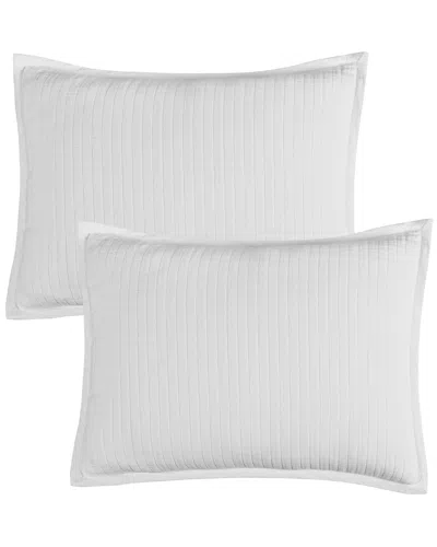 Melange Home Cloud Cotton Gauze Shams In White