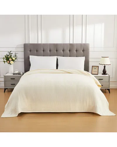 Melange Mélange Home Cloud Gauze Blanket In White
