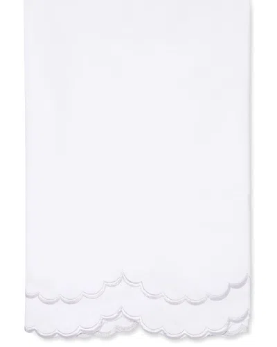 Melange Home Double Scalloped Pillowcase Set Of 2 In Grey