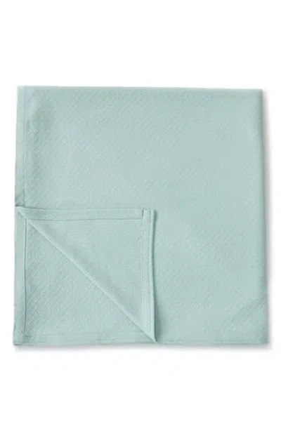 Melange Home Egyptian Cotton Blanket In Green