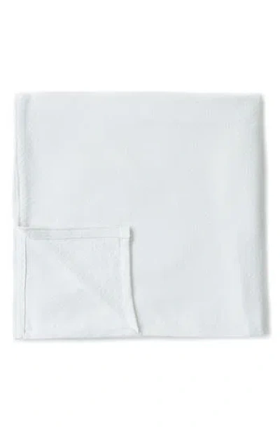 Melange Home Egyptian Cotton Blanket In White