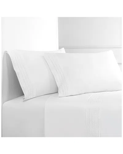 Melange Mélange Home Elizabeth Lace Sheet Set In White