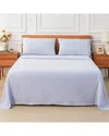 Melange Mélange Home European Linen Sheet Set In Multi