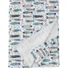 Melange Home Fish Kantha Cotton Coverlet In Indigo