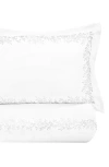 Melange Home Floral Vine 600 Thread Count Twin Duvet Set In White