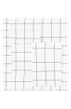 Melange Home Grid Percale Cotton Sheet Set