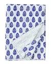 Melange Hand Stitched Floral Paisley Kantha Throw