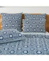 Melange Mélange Home Hand-stitched Flower Burst Kantha Sham Set
