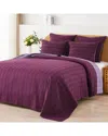 Melange Mélange Home Hand-stitched Reversible Kantha Coverlet