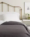 Melange Home Hemstitch Duvet Set In Grey