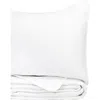 Melange Home Knob Hill 2-piece Quilt Set In White/white