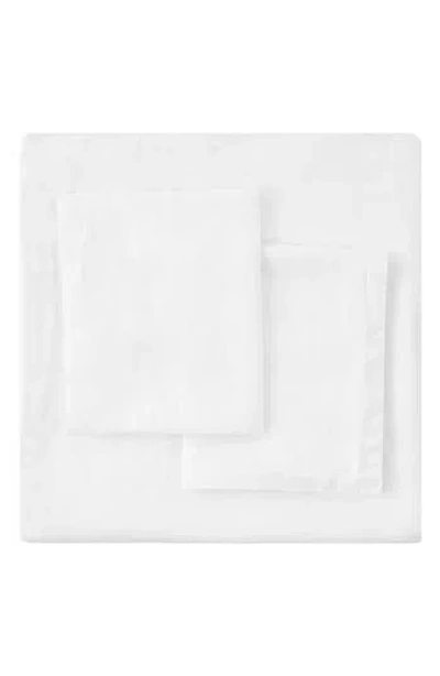Melange Home Linen Duvet Set In White