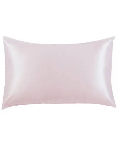 Melange Home Mulberry Silk Pillowcase In Pink