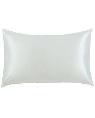 Melange Home Mulberry Silk Pillowcase In White