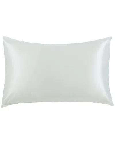 Melange Home Mulberry Silk Pillowcase In White