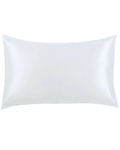 Melange Home Mulberry Silk Pillowcase In White
