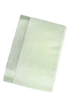 Melange Home Plaza Silk Blend Throw Blanket In Sage