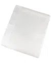 Melange Home Plaza Silk-blend Throw With Silk Charmeuse Border
