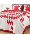 Melange Mélange Home Star Patchwork Quilt Set In Multi
