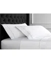 Melange Home T600 Scallop Embroidered Sheet Set In Grey