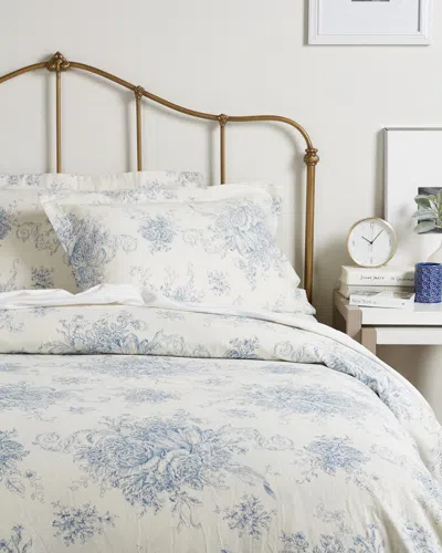 Melange Home 'toile' Duvet Set In Blue
