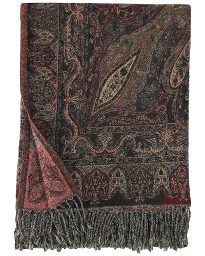 MELANGE MELANGE HOME VERONA PAISELY WOOL THROW