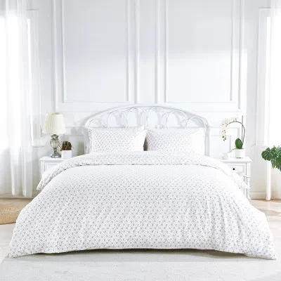 Melange La Fleur Duvet Set In Pink