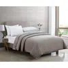 Melange Merino Wool Blanket With Satin Edge, Queen
