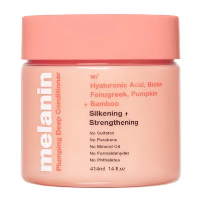 Melanin Haircare Plumping Deep Conditioner 14 oz / 414 ml In White
