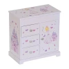 Mele & Co Adalyn Musical Ballerina Pink & White Jewelry Box In Purple