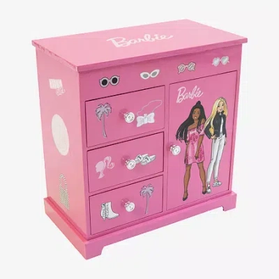 Mele & Co Kids' Barbie Jewelry Box In Pink