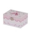 Mele & Co . Clarice Girl's Musical Ballerina Jewelry Box In White