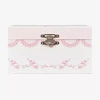 Mele & Co Cora Jewelry Box In White