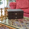 Mele & Co Davina Mahogany-finish Jewelry Box In Brown